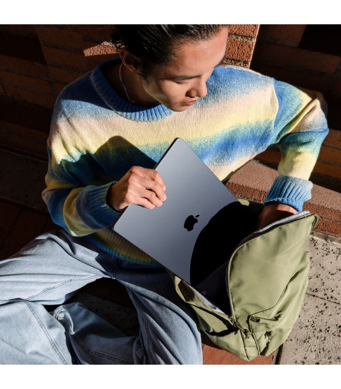 مک‌بوک ۱۵ اینچی اپل مدل MacBook Air M3 MRYM3 رنگ خاکستری