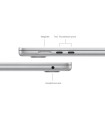 مک‌بوک ۱۵ اینچی اپل مدل MacBook Air M3 MXD23 رنگ نقره‌ای