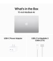 مک‌بوک ۱۵ اینچی اپل مدل MacBook Air M3 MXD23 رنگ نقره‌ای
