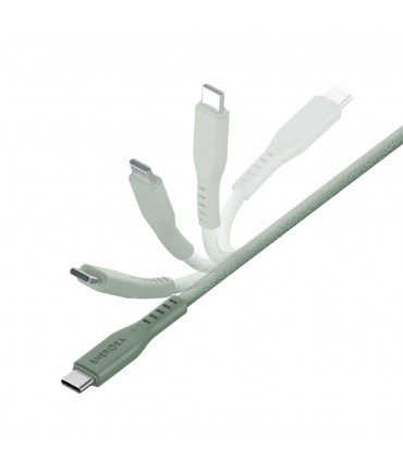 کابل شارژ ۱.۵ متری دو سر USB-C انرژیا مدل Energea Flow 240W-سبز