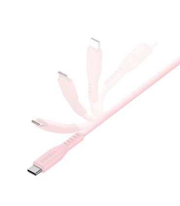 کابل شارژ ۱.۵ متری دو سر USB-C انرژیا مدل Energea Flow 240W-صورتی