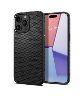 کیس Spigen مدل Liquid Air مناسب iPhone 15 Pro Max-مشکی-ACS06562