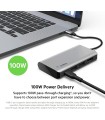 هاب شارژر ۴ در ۱ بلکین مدل Belkin Connect USB-C 4-in-1 Multiport Adapter