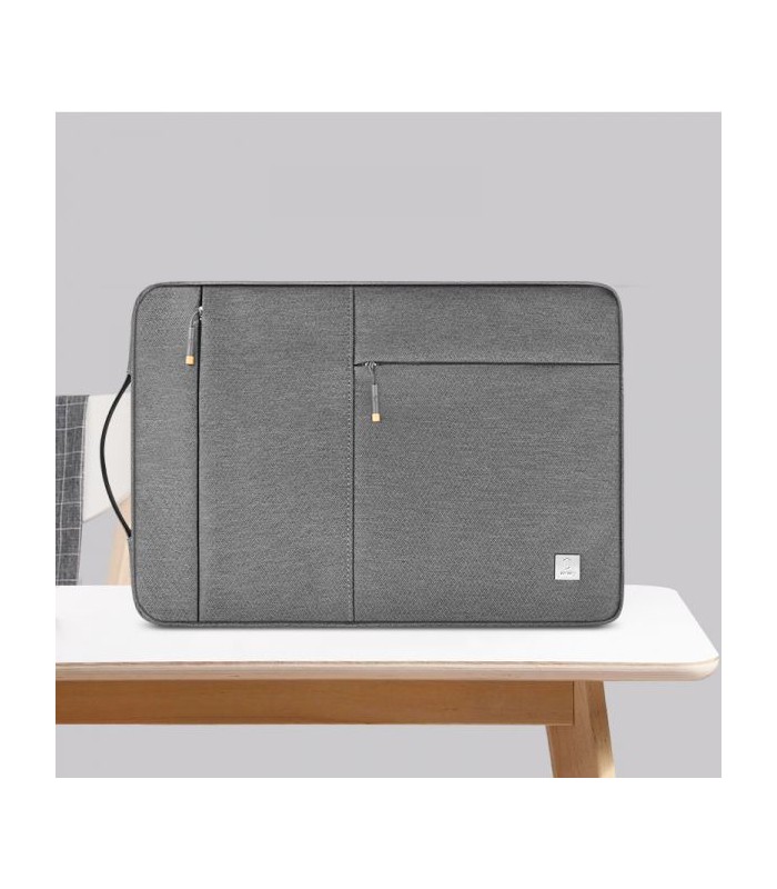 کیف لپتاپ ۱۴ اینچی ویوو مدل WIWU Alpha Slim Sleeve-خاکستری