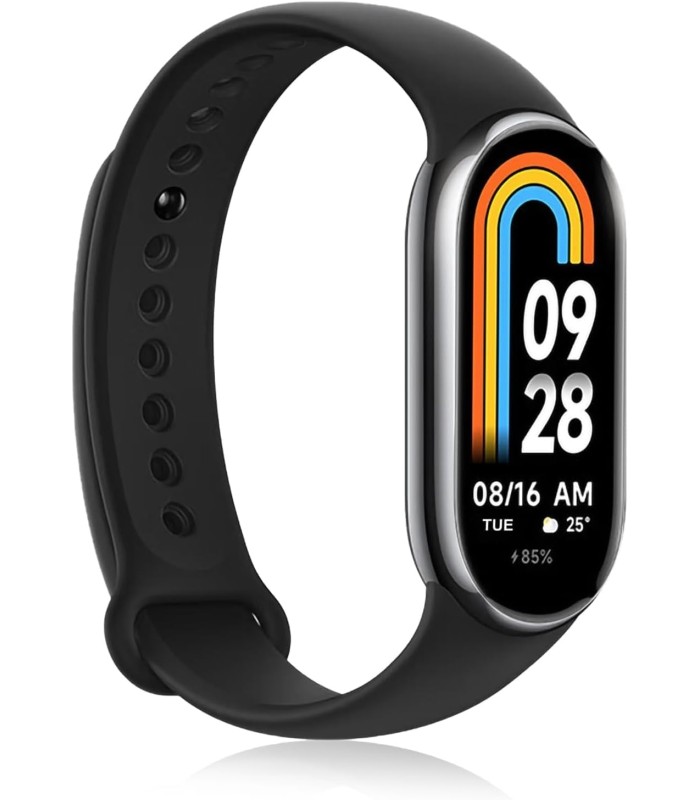 مچ بند هوشمند شیائومی مدل Xiaomi Smart Band 8 (Mi Band 8)-مشکی-نسخه گلوبال