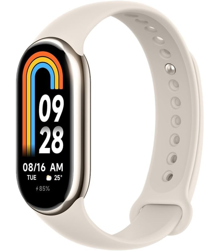 مچ بند هوشمند شیائومی مدل Xiaomi Smart Band 8 (Mi Band 8)-طلایی-نسخه گلوبال