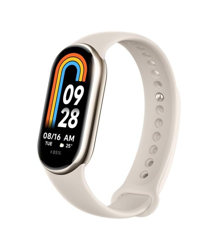 مچ بند هوشمند شیائومی مدل Xiaomi Smart Band 8 (Mi Band 8)-طلایی-نسخه گلوبال