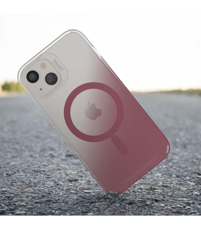 کیس مگ‌سیف زگ مدل ZAGG Milan Snap مناسب iPhone 13/14-سرخابی