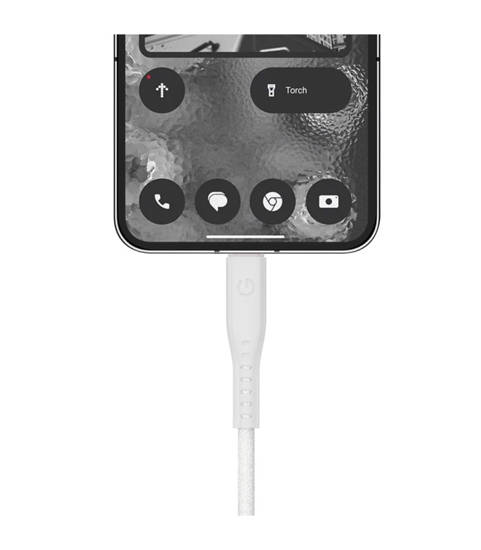 کابل شارژ ۱.۵ متری دو سر USB-C انرژیا مدل Energea Flow 240W-سفید