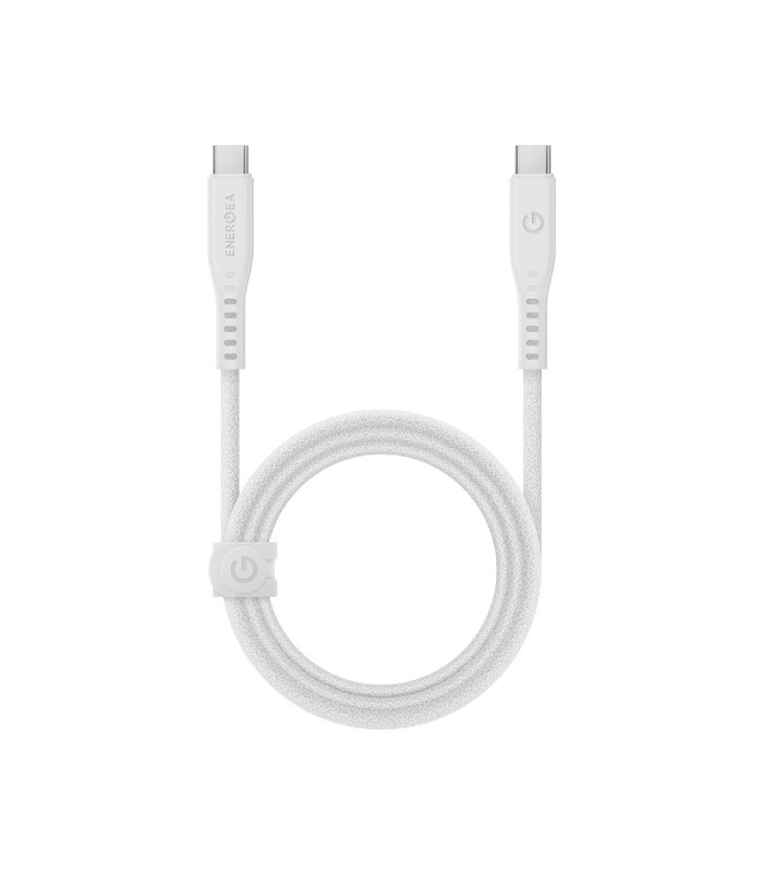 کابل شارژ ۱.۵ متری دو سر USB-C انرژیا مدل Energea Flow 240W-سفید
