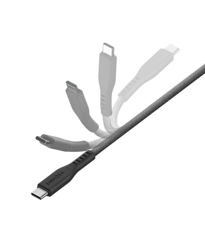 کابل شارژ ۱.۵ متری دو سر USB-C انرژیا مدل Energea Flow 240W-مشکی