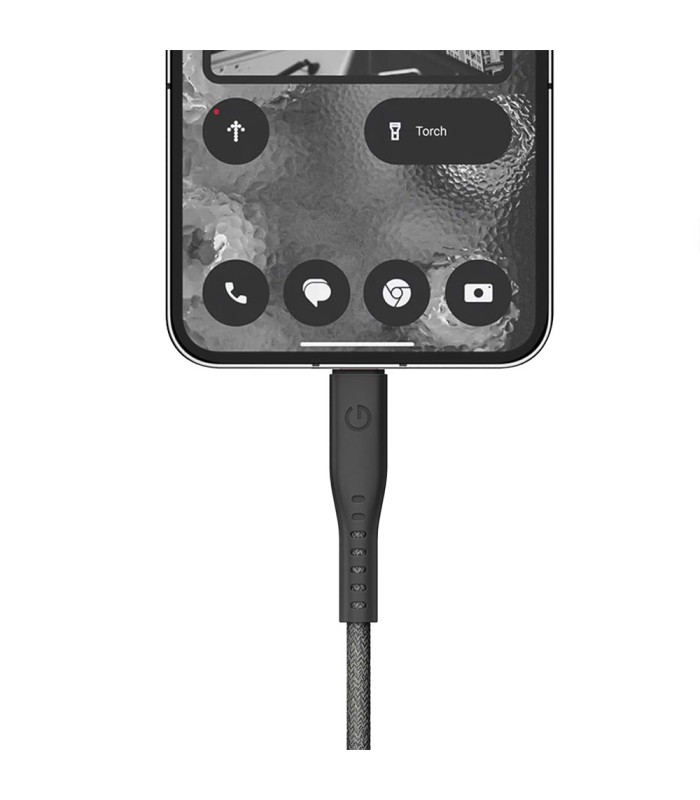 کابل شارژ ۱.۵ متری دو سر USB-C انرژیا مدل Energea Flow 240W-مشکی