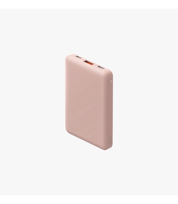 پاوربانک یونیک ۸ هزار مدل Uniq Fuele Mini 18W PD-صورتی