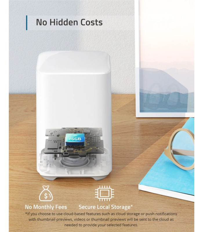 کیت دوتایی دوربین مداربسته هوشمند یوفی مدل Eufy Security Cam 2 Pro (۲ دوربین و یک مرکز‌ذخیره‌سازی )