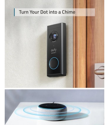 دوربین اضافه زنگ در هوشمند یوفی مدل Eufy Security Video Doorbell 2K Add-On Unit S220