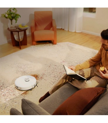 جاروبرقی رباتیک روبوراک مدل Roborock S8 MaxV Ultra-سفید