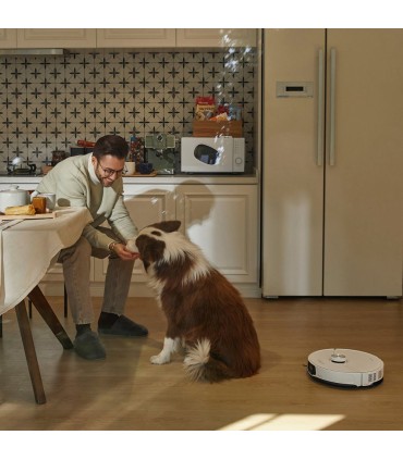 جاروبرقی رباتیک روبوراک مدل Roborock S8 MaxV Ultra-سفید