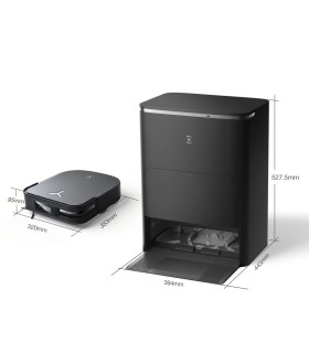 جاروبرقی رباتیک اکووکس مدل Ecovacs Deebot X2 Omni-مشکی