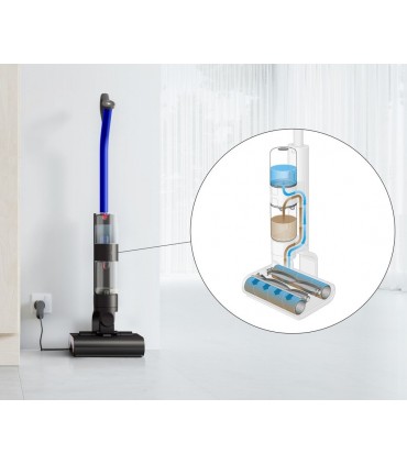 زمین‌شوی دایسون رنگ آبی-مشکی مات مدل Dyson Wash G1 Ultra Blue-Matte Black