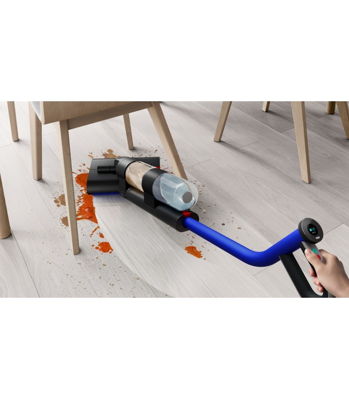 زمین‌شوی دایسون رنگ آبی-مشکی مات مدل Dyson Wash G1 Ultra Blue-Matte Black