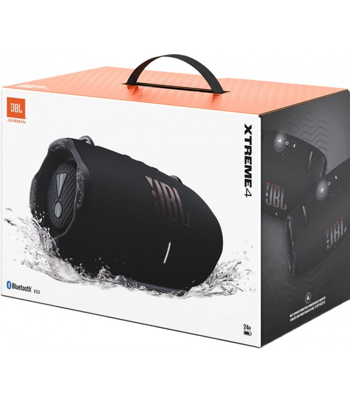 اسپیکر بلوتوثی جی‌بی‌ال مدل JBL Xtreme 4 Portable Waterproof (رنگ مشکی)
