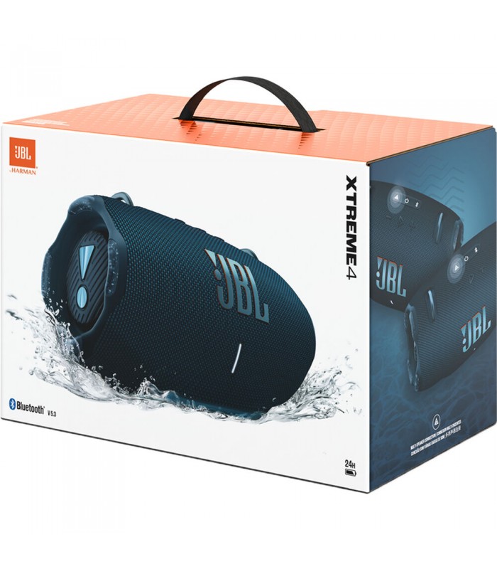 اسپیکر بلوتوثی جی‌بی‌ال مدل JBL Xtreme 4 Portable Waterproof (رنگ آبی)