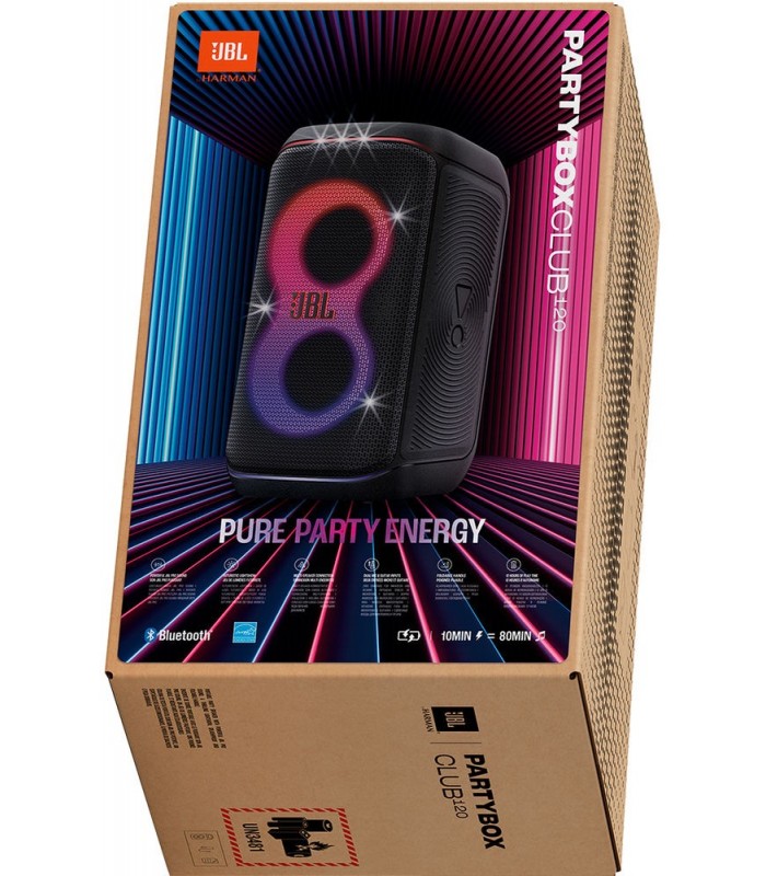 اسپیکر بلوتوثی جی‌بی‌ال مدل JBL PartyBox Club 120
