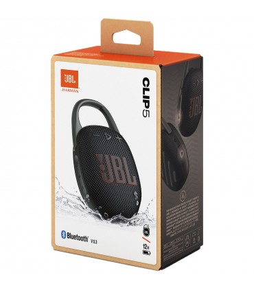 اسپیکر بلوتوثی جی‌بی‌ال مدل JBL Clip 5 (رنگ مشکی)