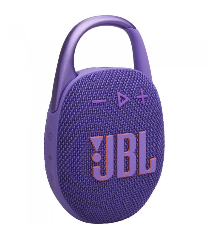اسپیکر بلوتوثی جی‌بی‌ال مدل JBL Clip 5 (رنگ بنفش)