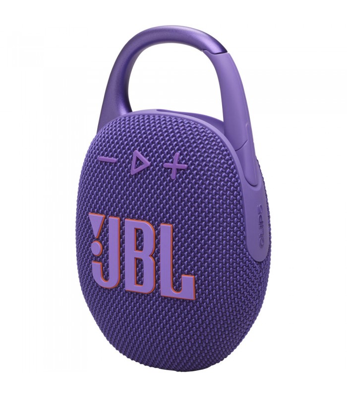 اسپیکر بلوتوثی جی‌بی‌ال مدل JBL Clip 5 (رنگ بنفش)