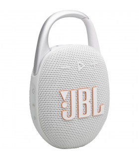 اسپیکر بلوتوثی جی‌بی‌ال مدل JBL Clip 5 (رنگ سفید)