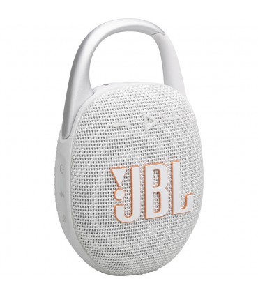 اسپیکر بلوتوثی جی‌بی‌ال مدل JBL Clip 5 (رنگ سفید)