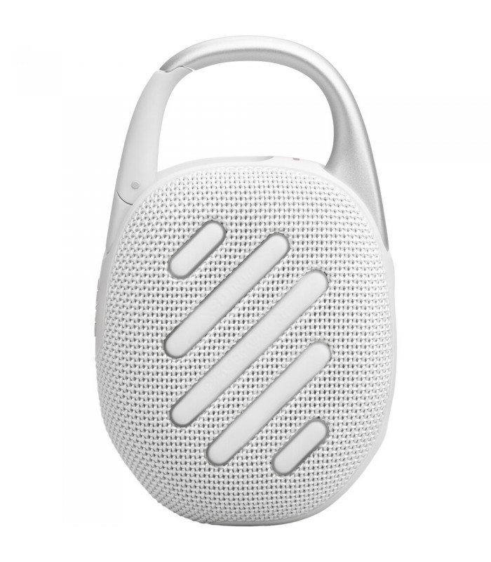 اسپیکر بلوتوثی جی‌بی‌ال مدل JBL Clip 5 (رنگ سفید)