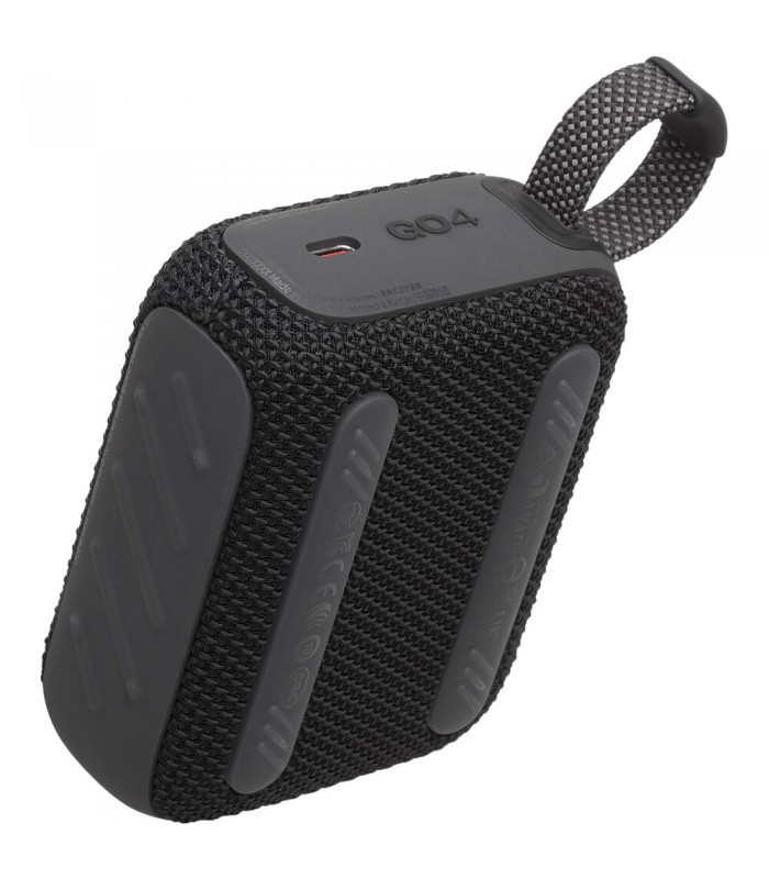 اسپیکر بلوتوثی جی‌بی‌ال مدل JBL Go 4 (رنگ مشکی)