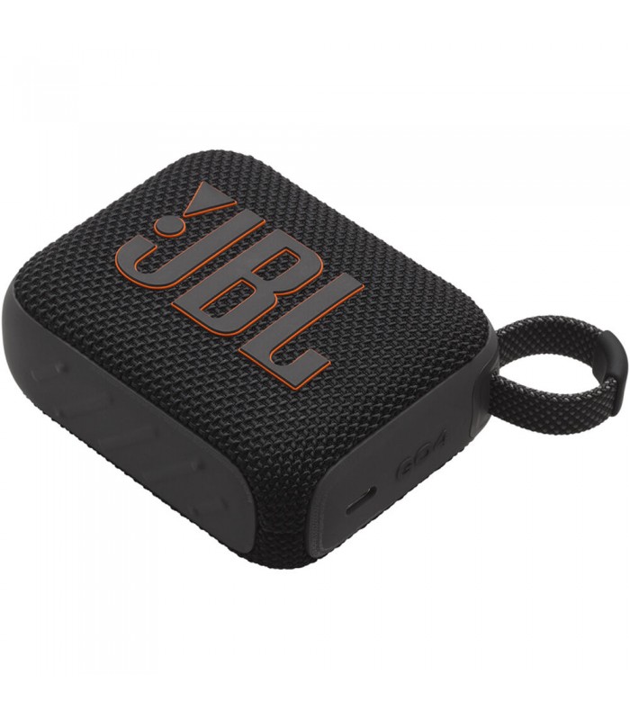 اسپیکر بلوتوثی جی‌بی‌ال مدل JBL Go 4 (رنگ مشکی)