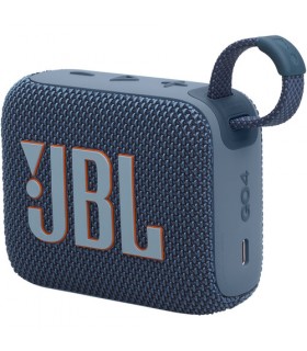 اسپیکر بلوتوثی جی‌بی‌ال مدل JBL Go 4 (رنگ آبی)