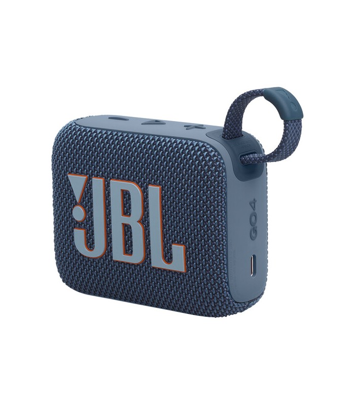 اسپیکر بلوتوثی جی‌بی‌ال مدل JBL Go 4 (رنگ آبی)