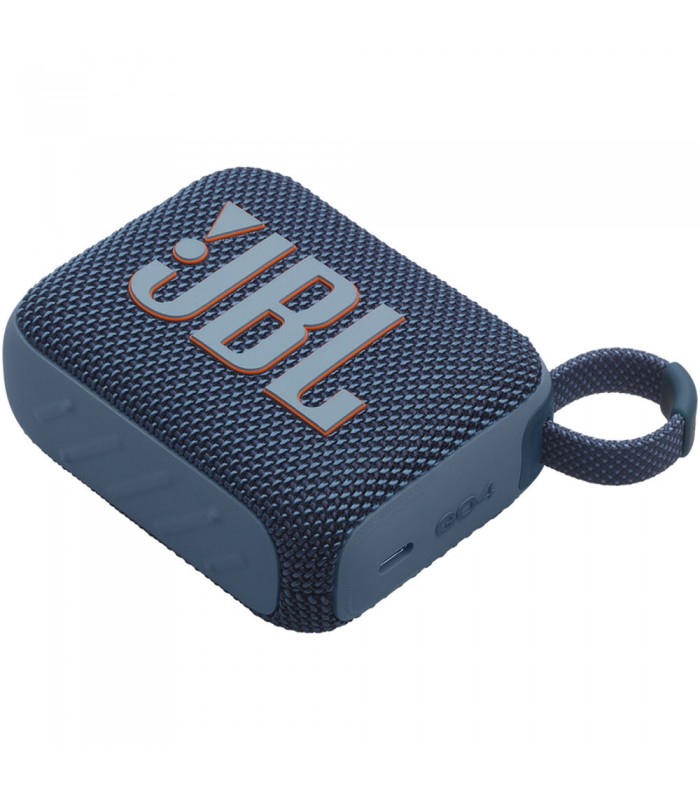 اسپیکر بلوتوثی جی‌بی‌ال مدل JBL Go 4 (رنگ آبی)