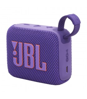 اسپیکر بلوتوثی جی‌بی‌ال مدل JBL Go 4 (رنگ بنفش)