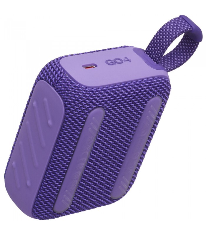 اسپیکر بلوتوثی جی‌بی‌ال مدل JBL Go 4 (رنگ بنفش)