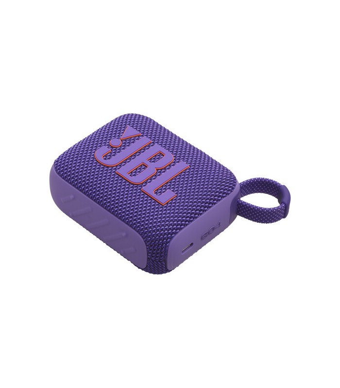 اسپیکر بلوتوثی جی‌بی‌ال مدل JBL Go 4 (رنگ بنفش)