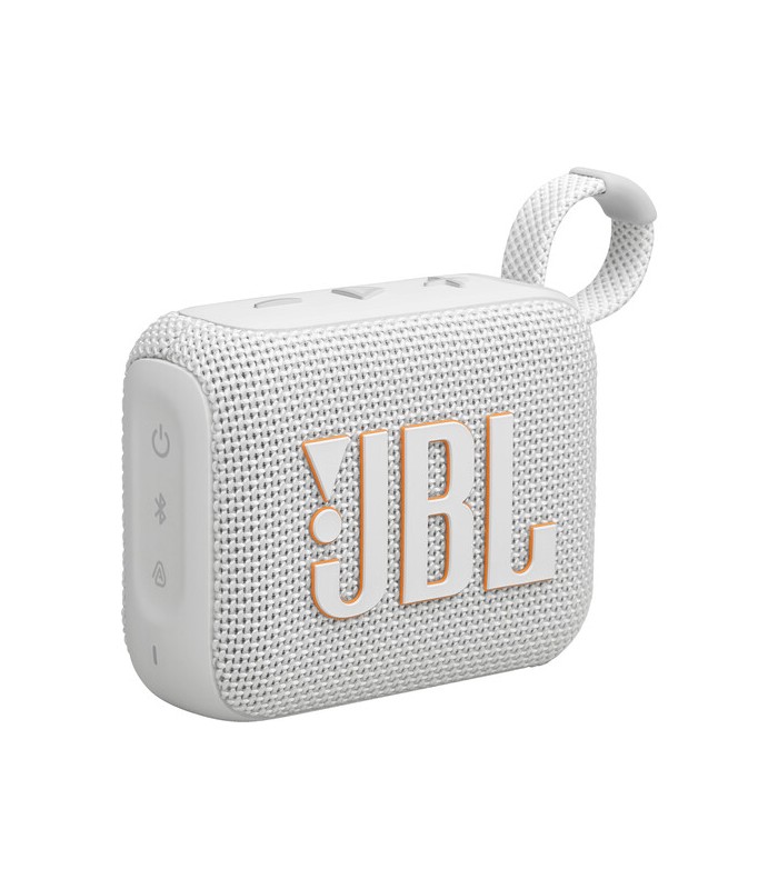 اسپیکر بلوتوثی جی‌بی‌ال مدل JBL Go 4 (رنگ سفید)