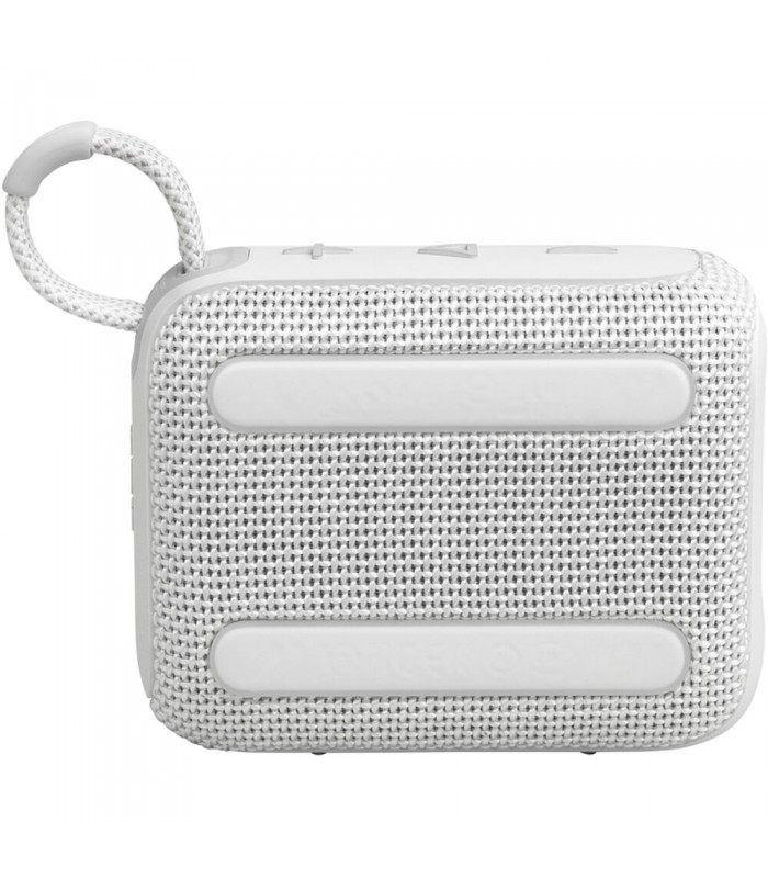 اسپیکر بلوتوثی جی‌بی‌ال مدل JBL Go 4 (رنگ سفید)