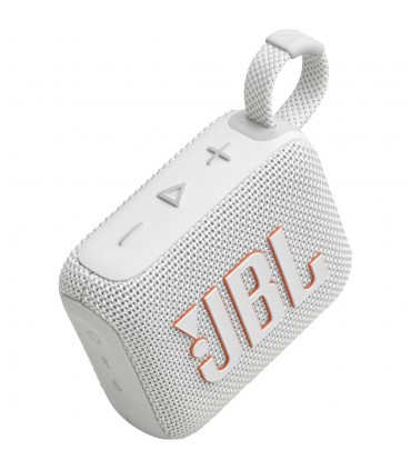اسپیکر بلوتوثی جی‌بی‌ال مدل JBL Go 4 (رنگ سفید)