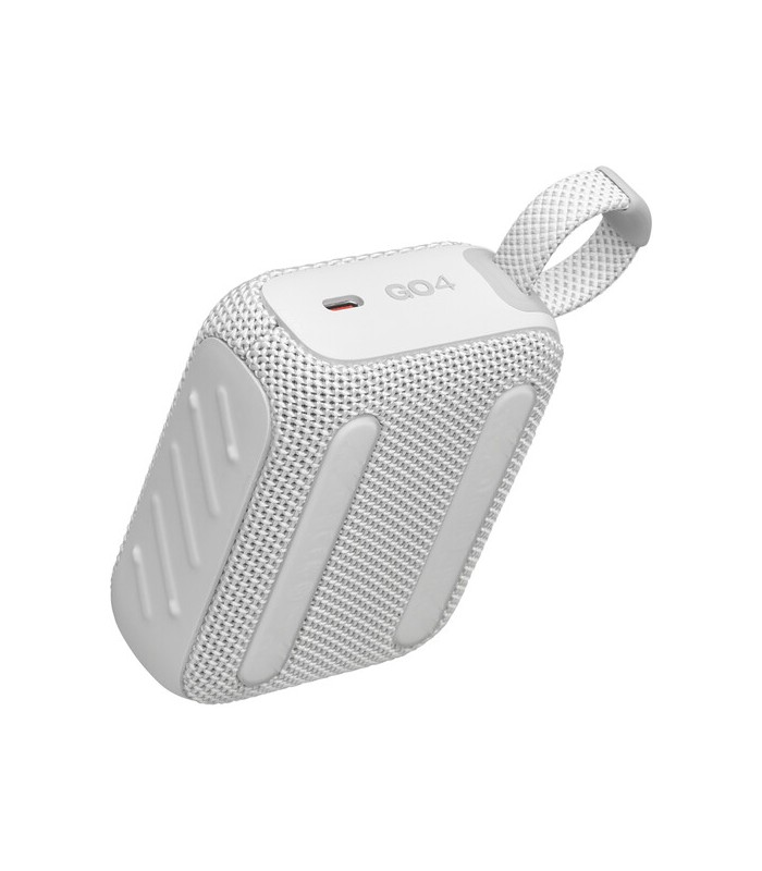 اسپیکر بلوتوثی جی‌بی‌ال مدل JBL Go 4 (رنگ سفید)