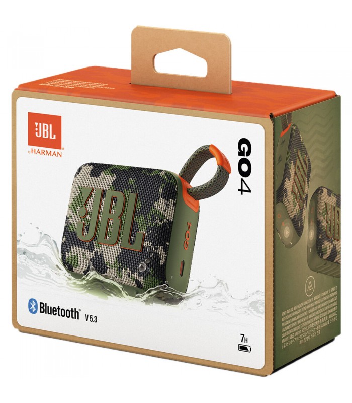 اسپیکر بلوتوثی جی‌بی‌ال مدل JBL Go 4 (سبز ارتشی)