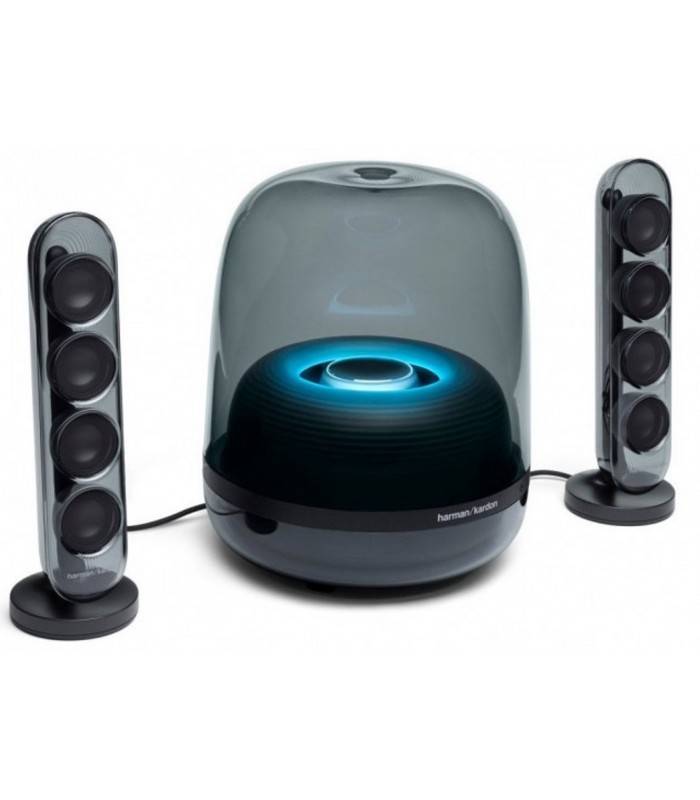 اسپیکر بلوتوثی هارمن‌ کاردن مدل Harman Kardon SoundSticks 4 (رنگ مشکی)