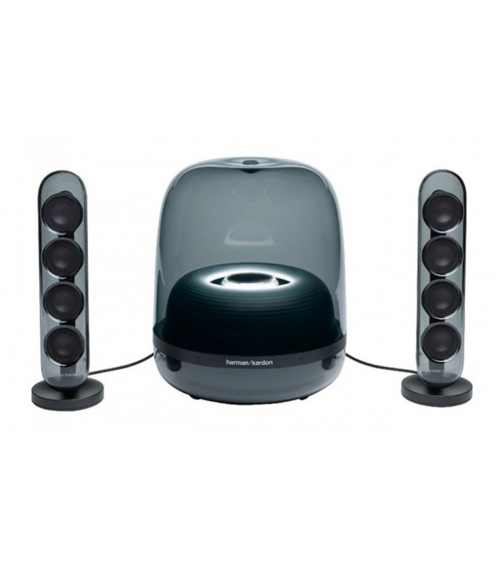 اسپیکر بلوتوثی هارمن‌ کاردن مدل Harman Kardon SoundSticks 4 (رنگ مشکی)