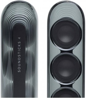 اسپیکر بلوتوثی هارمن‌ کاردن مدل Harman Kardon SoundSticks 4 (رنگ مشکی)