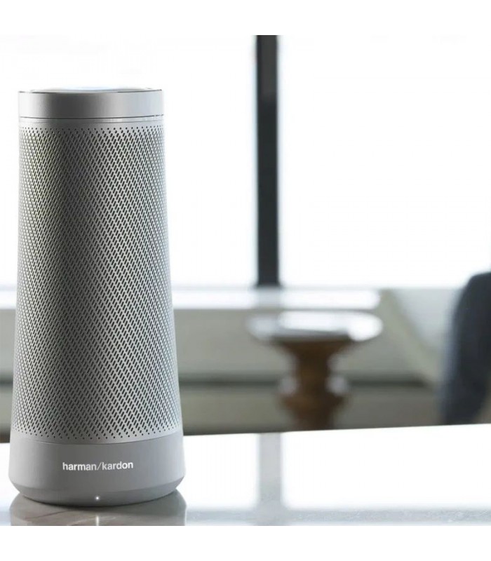 اسپیکر بلوتوثی هارمن‌ کاردن مدل Harman Kardon Invoke (رنگ نقره‌ای)